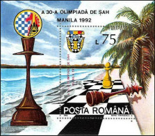 Roumanie (Romania) MNH ** -79- Bloc N° 218 Echec Echecs CHESS - Blocks & Sheetlets