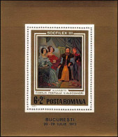 Roumanie (Romania) MNH ** -74- Bloc N° 106 Tableau (tableaux Painting) Niccolò Livaditti SPOHILEX 3  - Blocks & Sheetlets