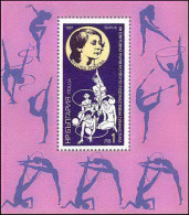 Bulgarie (Bulgaria) MNH ** 268- Bloc N° 146 Championnats De Gymnastique Gym Gymnastic - Blocks & Sheetlets