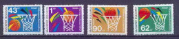 Bulgarie (Bulgaria) MNH ** 235 N° 3406 / 3409 Basket Ball COTE 3 - Pallacanestro