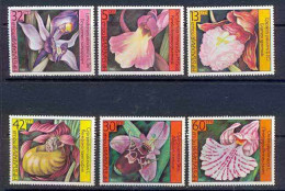 Bulgarie (Bulgaria) MNH ** 176 N° 2987 / 2992 Orchidées Orchids Fleurs (fleur Flower Flowers)  - Orchidées