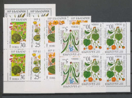 Bulgarie (Bulgaria) MNH ** 202 N° 3140 / 3145 Fleurs (fleur Flower Flowers) Plantes Aquatiques Bloc 4 - Nuovi