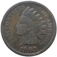 LaZooRo: United States 1 Cent 1903 VF - 1859-1909: Indian Head