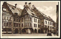 MÜNCHEN Hofbräuhaus Gelaufen 1937 Stempel Mit Swastika - Muenchen