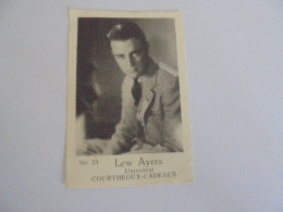 Magasin COURTHEOUX Cadeaux N° 23 LEW AYRES Star Cinéma Chromo Trading Card Film Stars Vedette Célébrité - Sonstige & Ohne Zuordnung