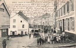 BELGIQUE - Herve - Place Du Marché - Lempereur - Froidthier - Voitures - Villageois - Carte Postale Ancienne - Herve