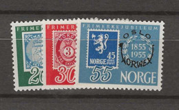 1955 MNH Norway Mi 393-5 Postfris** - Unused Stamps
