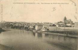 63 - Pont Du Château - Vue Générale - Précurseur - Oblitération Ronde De 1904 - CPA - Voir Scans Recto-Verso - Pont Du Chateau