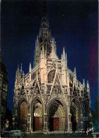 76 - Rouen - Eglise Saint-Maclou - Vue De Nuit - Automobiles - Carte Neuve - CPM - Voir Scans Recto-Verso - Rouen