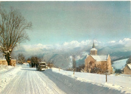 38 - Saint Bernard Du Touvet - L'Eglise - Le Plateau Des Petites Roches - Hiver - Neige - CPM - Carte Neuve - Voir Scans - Autres & Non Classés