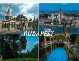 Hongrie - Budapest - Multivues - CPM - Voir Timbre - Voir Scans Recto-Verso - Ungheria