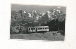 CP - SUISSE - Mürrenbahn,  Eiger, Mönch Und Jungfrau .-  Carte Vierge - Münchenbuchsee