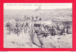 F-36-Ingrandes-01A88 Société De Tir "La Vaillante", Travaux D'aménagement Du Stand De Fontenay, Animation, Cpa BE - Chateauroux