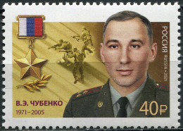 Russia 2021. Hero Of The Russian Federation V. E. Chubenko (MNH OG) Stamp - Unused Stamps