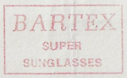 Great Britain 1990 Fragment Cover Meter Stamp Neopost Electronic Slogan Bartex Super Sunglasses From London - Brieven En Documenten