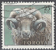 Faroe Islands Färöer 1979. Mi.Nr. 42, Used O - Islas Faeroes