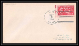 280 USA 1946 Us Navy USS Bountiful (AH-9) Lettre Navale Cover Bateau Sip Boat  - Brieven En Documenten