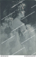 Bv671 Cartolina Art Deco Donnina Lady Donna Cupido Illustratore Artist - Autres & Non Classés