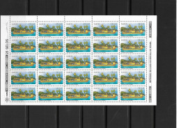 Brasil (Brazil) - 1990 - FULL SHEET: Ship: River Postal Network - Yv 1960 - Bateaux