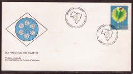 Brasil (Brazil) - 1990 - FDC: National Diabetes Day - Yv 2082 - Médecine