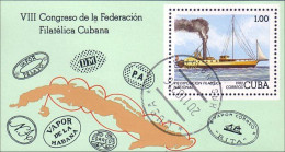 Cuba Bateau Ship Philatelica 82 ( A53 144c) - Expositions Philatéliques