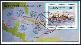 Cuba Voiliers Sailing Ships Philexfrance 82 ( A53 143b) - Expositions Philatéliques