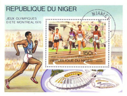 Niger Athletisme Running Montreal 76 ( A53 80c) - Ete 1976: Montréal