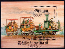 Vietnam Locomotive Train Railways Zug Treno ( A53 735a) - Viêt-Nam