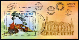 Cuba Locomotive 1839 Train Railways Zug Treno ( A53 732c) - Philatelic Exhibitions