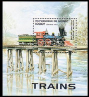 Guinee Locomotive MNH ** Neuf SC ( A53 579a) - Guinée (1958-...)