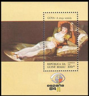 Guinée Bissau Tableau Goya Painting MNH ** Neuf SC ( A53 433b) - Autres