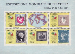 Italia Filatelia Italia 85 Roma MNH ** Neuf SC ( A53 805) - Expositions Philatéliques