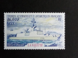 FRANZÖSISCHE ANTARKTIS (TAAF) MI-NR. 451 POSTFRISCH(MINT) SCHIFFE 2001 FREGATTE "LA FAYETTE" - Unused Stamps