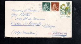 ESPAGNE AFFRANCHISSEMENT COMPOSE SUR LETTRE POUR LA FRANCE 1990 - Cartas & Documentos