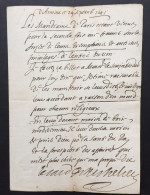 Cardinal De RICHELIEU- Lettre Signée - Santé Du Roy Et Prospérité Des Affaires - Otros & Sin Clasificación