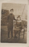 CARTE PHOTO, HENRI ET YVONNE BERGE  REF 17014 - Photographie