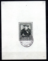 Blok 4 Gestempeld - Cote 210 Euro (2 Scans) - 1924-1960