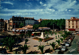 NÂ°38918 Z -cpsm Perpignan -la Place Arago- - Perpignan