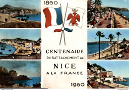 NÂ°38791 Z -cpsm Nice -centenaire Du Rattachement- - Autres & Non Classés