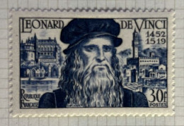 Francia - 1952 - Nuovo/new MH - Leonard De Vinci - Mi N. 947 - Unused Stamps