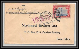 0498 Lettre USA Aviation Premier Vol Airmail Cover First Flight Aeroplane 7/5/1929 Philadelphia - Brieven En Documenten