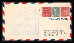 0476 Lettre USA Aviation Premier Vol Airmail Cover First Flight Aeroplane 1929 CAM 32 Portland - Covers & Documents