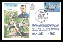 0066 Lettre Grande Bretagne Great Britain Aviation (Airmail Cover Luftpost) Royal Air Force 92 Squadron - Avions