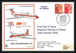 0045 Lettre Grande Bretagne Great Britain Aviation (Airmail Cover Luftpost) Boeing 707 CALEDONIAN AirwaysS - Avions