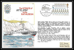 0029 Lettre Grande Bretagne Great Britain Aviation (Airmail Cover Luftpost) VOYAGE OR RTTL 2757 RAF - Marcofilie