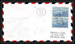 1170 Lettre USA Aviation Premier Vol Airmail Cover First Flight Aeroplane 1953 AM 88 Marion, Ohio - 2c. 1941-1960 Brieven