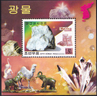 KOREA (NORTH) 2000 MINERALS S/S** - Minerals