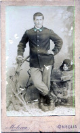 FOTO DI MILITARE - Studio MOLENA - ONEGLIA - CM. 6X10,5 - Anonymous Persons