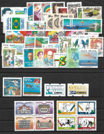 BRAZIL 1993  FULL YEAR ON STAMPS MNH - Années Complètes