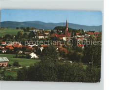 71497344 Zwiesel Niederbayern Ortsansicht Mit Kirche Luftkurort Baernzell - Zwiesel